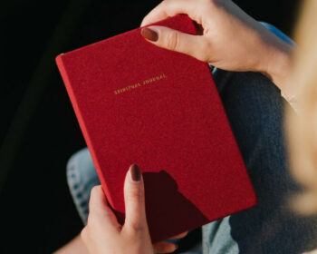 A red journal