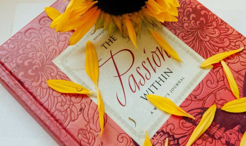 A gratitude journal for passion