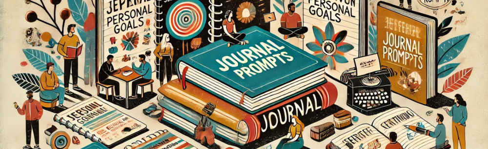 Journals with prompts AI generated