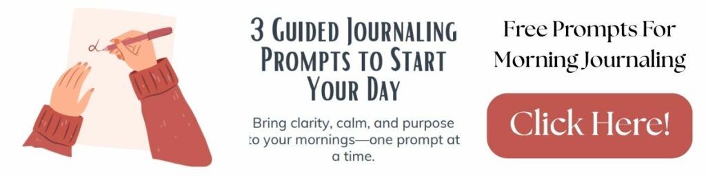 sign up for 3 free morning prompts